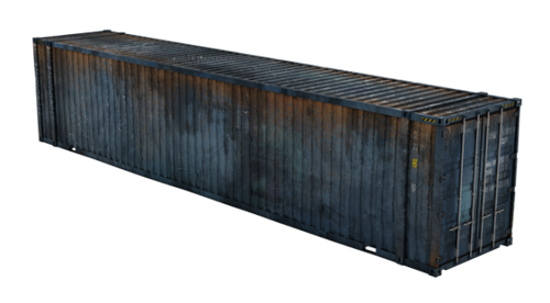 45 Ft Hc Container For Sale Used Blue