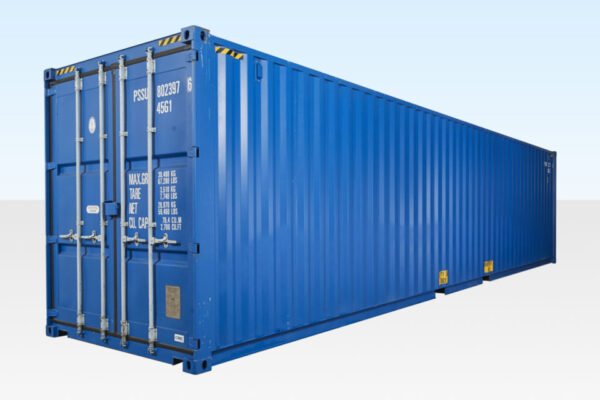 8Ft One Trip Shipping Container (blue)