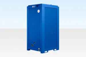 5Ft x 4Ft Single Mains Toilet (Blue)
