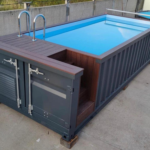 Pink 20 Ft Container Pool